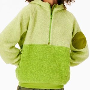 Outdoor voices green mega fleece Medium